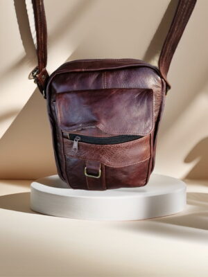 Genuine Leather Satchel