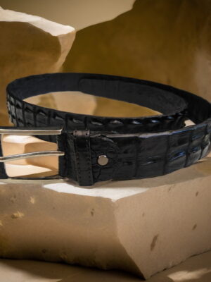 Genuine Crocodile Leather Belt