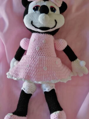 Minnie Mouse Crochet Soft Toy