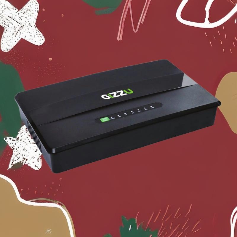 GIZZU 30W 38Wh 10400mAh Mini DC UPS – Black GIZZU 30W 38Wh 10400mAh Mini DC UPS – Black